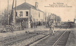 TAGNON (08) Première Guerre Mondiale - La Gare - Carte Allemande - Autres & Non Classés