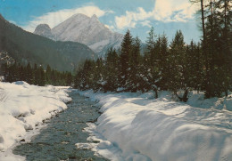 CARTOLINA  C22 MARMOLADA,TRENTO,TRENTINO ALTO ADIGE-DOLOMITI-VALLE DI FASSA-TORRENTE AVISIO GRAN VERNEL-VIAGGIATA 1981 - Trento