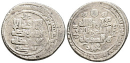 GAZNAVÍES. Mahmud Yamin Al-Dawla (389-421H/999-1030). Dirham. (Ar. 3,31g/20mm). - Islamische Münzen