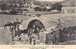 Israel - NAZARETH - Virgin's Fountain - Publ. Unknown 46 - Israel