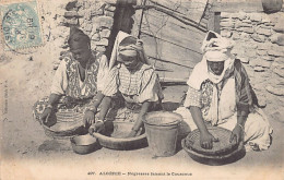 Algérie - Femmes Sub-sahariennes Faisant Le Couscous - Ed. Collection Idéale P.S. 497 - Donne