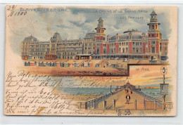 België - BLANKENBERGE (W. Vl.) LITHO - Zeedijk - Kerkstraat - Wenduine - Hôtel Le Kursaal - Badhutten - Uitg. Ottmar Zie - Blankenberge