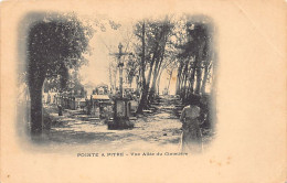 Guadeloupe - POINE à PITRE - Vue D'une Allée Du Cimetière - Ed. Inconnu  - Pointe A Pitre