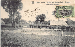 Congo Kinshasa - Zone Des Stanley-Falls - Romée - Basse-cour Et Paturage - Ed. Nels Collection Du Touring Club Série 14  - Congo Belge