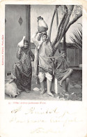 Egypt - Arab Girls Carrying Water, Young Fellah Boy Eating Sugar Cane - Publ. Ephtimios Frères 39 - Altri & Non Classificati