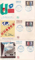 FDC 1961  UNESCO - 1960-1969