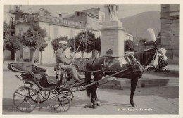 Italia - SORRENTO (NA) Vettura Sorrentina - Piazza Torquato Tasso - Hotel Villa Di Sorrento - Autres & Non Classés