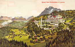 Grand Hôtel Sonnenberg (LU) Ed. Orell Füssli  - Autres & Non Classés