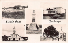 Guadeloupe - SAINTE-ANNE - Plage - Groupe Scolaire - Monument Schoelcher - Église Du Bourg - Église De Douville - Ed. Ca - Altri & Non Classificati