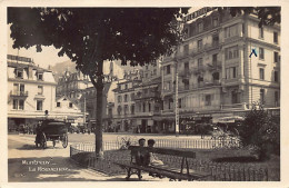 MONTREUX (VD) La Rouvebaz - Calèche - Hôtel - Commerces - Ed. Perrochet-Matile 5996 - Montreux