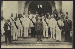 TOGO - Gouverneur Bonnecarrere Recevant Les Notables De Lomé - Togo