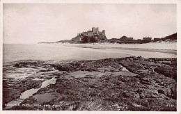 England - BAMBURGH CASTLE From Stag Rock - Autres & Non Classés