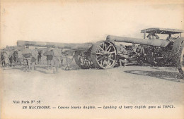 Greece - TOPCY Ayios Dhimitrios (Topchilar)- Landing Of Britihs Heavy Guns - Ed. Levasseur 78 - Greece