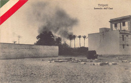 Libya - Italo-Turkish War - Fire In The Tripoli Oasis - Libya