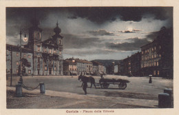 GORIZIA-PIAZZA DELLA VITTORIA-NOTTURNO-CARTOLINA NON VIAGGIATA-1925 - Gorizia