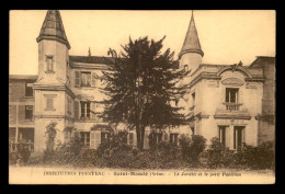 94 - SAINT-MANDE - INSTITUTION POINTEAU - LE JARDIN ET LE PETIT PAVILLON - CHATEAU - Saint Mande