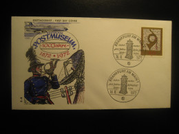 FRANKFURT 1972 Post Museum Mail FDC Cancel Cover GERMANY - Covers & Documents