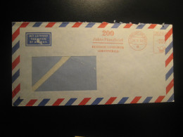 FRANKFURT 1969 Hessische Landesbank Meter Mail Cancel Cover GERMANY - Covers & Documents