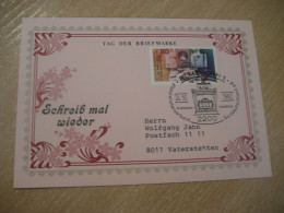 ELMSHORN 1982 To Vaterstetten Tag Der Briefmarken Cancel Cover GERMANY - Covers & Documents