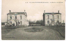 33    VILLENAVE D ORNON LA MAIRIE LES ECOLES - Autres & Non Classés