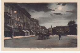 GORIZIA-PIAZZA DELLA VITTORIA-NOTTURNO-CARTOLINA NON VIAGGIATA-1925 - Gorizia