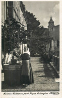 Spain Mallorca Valldemosa Ethnic Woman Carrying Water From Well - Mallorca