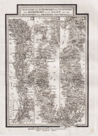 Chaussee Von Altenmarkt über Traunstein Und Deisendorf An Die Salach Und Von Traunstein über Siegsdorf Reich - Prints & Engravings