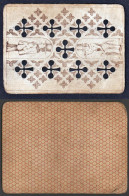 (Kreuz 9) - Clubs Trefle / Playing Card Carte A Jouer Spielkarte Cards Cartes - Antikspielzeug