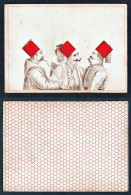 (Karo 3) - Diamonds Carreau / Playing Card Carte A Jouer Spielkarte Cards Cartes - Toy Memorabilia