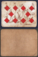 (Karo 10) - Diamonds Carreau / Playing Card Carte A Jouer Spielkarte Cards Cartes - Toy Memorabilia