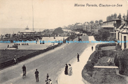 R180684 Marine Parade. Clacton On Sea. Valentine. 1910 - World