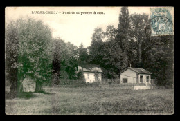 95 - LUZARCHES - PRAIRIE ET POMPE A EAU - Luzarches