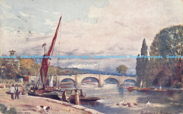 R180700 Richmond Bridge. Valentine. Aquarette. 1904 - Monde