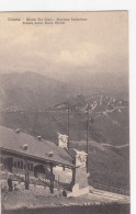 VARESE-MONTE TRE CROCI-STAZIONE FUNICOLARE-VEDUTA VERSO SACRO MONTE-CARTOLINA NON VIAGGIATA-1915-1925 - Varese