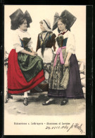 AK Elsässerinnen Und Lothringerin In Tracht  - Costumes