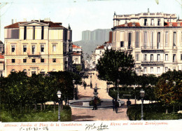 CPA  Athenes Jardin Place De La Constitution  (précurseur)      A 215 - Grèce