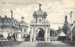 R180778 Exposition Universelle De Bruxelles 1910. Entree De Bruxelles Kermesse - Monde