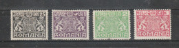 1931 -  AIGLE Et ARMOIRES    MI No  25/28 MH - Officials