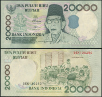 Indonesia 20000 Rupiah. 1998 / 1999 Unc. Banknote Cat# P.138b - Indonésie