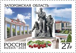 Russia 2023. Regions Of Russia. Zaporozhye Region (MNH OG) Stamp - Neufs