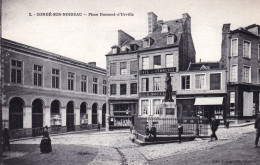 14 - Calvados - CONDE Sur NOIREAU - Place Dumont D Urville - Café Du Commerce - Autres & Non Classés