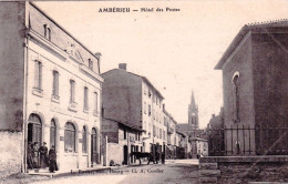 01 - Ain - AMBERIEU - Hotel Des Postes - Non Classés