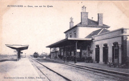 45 - Loiret - PITHIVIERS - La Gare - Vue Sur Les Quais - Pithiviers