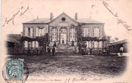 18 - Cher -     ALLOGNY - La Mairie - Carte Precurseur 1904 - Autres & Non Classés