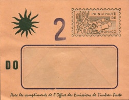 Principauté De Monaco, Envelope Office Des Emissions De Timbres Poste - Other & Unclassified