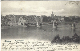 Basel St Johannbrücke 1903 Künzli-Tobler - Basilea