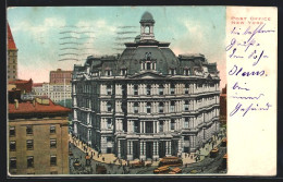 AK New York, Post Office, Strassenbahnen  - Tramways