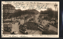 AK Berlin-Tiergarten, Strassenbahnen Auf Dem Potsdamer Platz  - Tiergarten