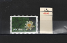 PRIX F. Obl 171 ADH 4192 YT 4419 MIC Fleur De Lotus  Timbres Pour Vacances 2008 59 - Usados