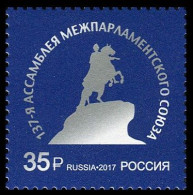 2017 Russia 2487 Assembly Of The Inter-Parliamentary Union 3,30 € - Monuments